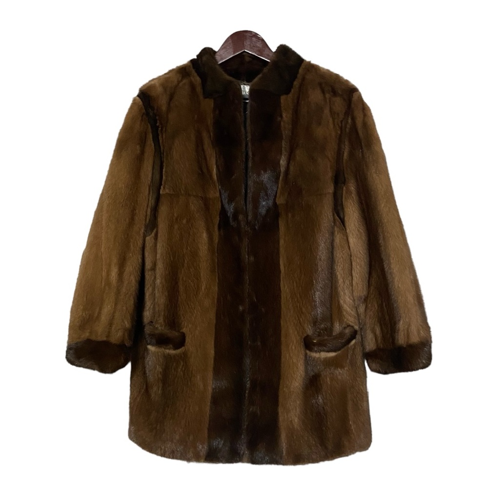 Vintage Anastasia Furs Mink Coat Brown - Picture 16 of 16